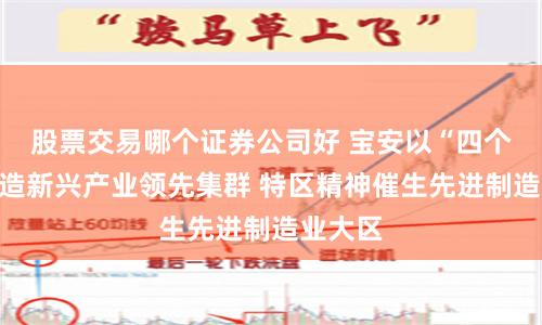股票交易哪个证券公司好 宝安以“四个一”打造新兴产业领先集群 特区精神催生先进制造业大区